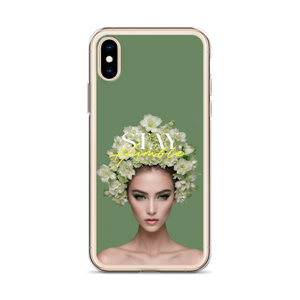 Stay Humble Female Flower Art iPhone® Phone Case