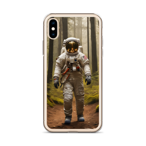 Astronout in the Forest iPhone Case