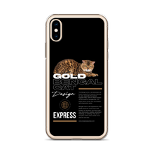 Gold Bengal Cat iPhone Case