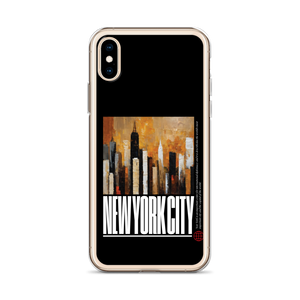 NYC Landscape Painting iPhone Case