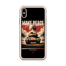 Make Peace Stop War Tank iPhone Case