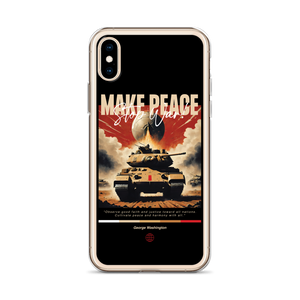 Make Peace Stop War Tank iPhone Case