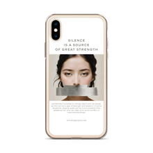 Silence Lao Tzu iPhone Case