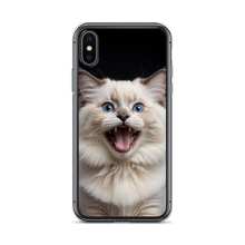 Angry Ragdoll Kitten iPhone Case