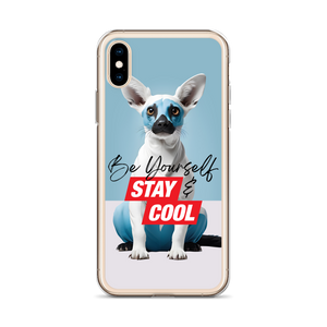 Be Yourself & Stay Cool iPhone Case