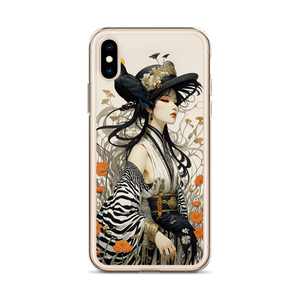 Mrs. Flora and Fauna iPhone Case