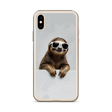 Cool Smiling Sloth iPhone Case