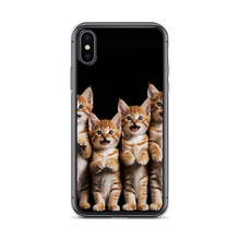 Four Cute Cats iPhone Case