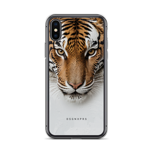 Silent Tiger Head iPhone Case