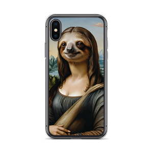 Monalisloth iPhone Case