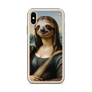 Monalisloth iPhone Case