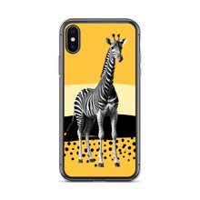 Giraffe Zebra Skin iPhone Case