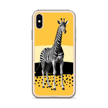 Giraffe Zebra Skin iPhone Case