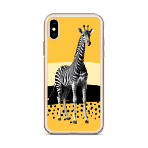 Giraffe Zebra Skin iPhone Case