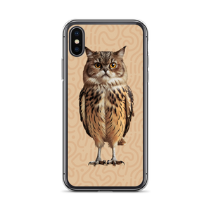 Cat Owl iPhone Case