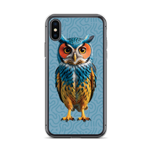 Blue Owl iPhone Case