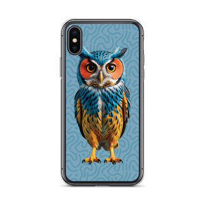 Blue Owl iPhone Case