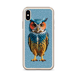 Blue Owl iPhone Case