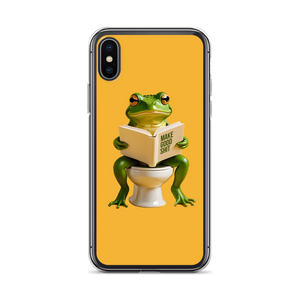 Frog Poop iPhone Case