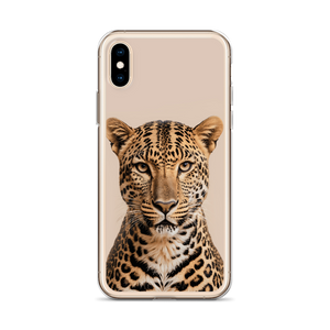 Leopard Potrait iPhone Case