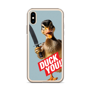 Duck You iPhone Case