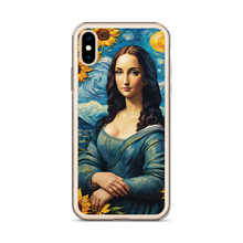 Monalisa Painting in Van Gogh Style iPhone Case