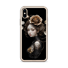 Lady Rose Copper Wire Art iPhone Case