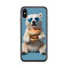 Polar Bear and Burger iPhone Case