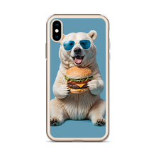 Polar Bear and Burger iPhone Case