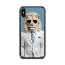 Funky White Lion iPhone Case