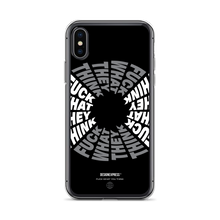 F**ck What They Think Grayscale iPhone Case