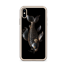 Minimalism Copperplate Art Fish iPhone Case