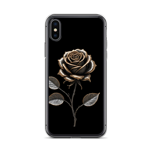 Rose Copper Art iPhone Case