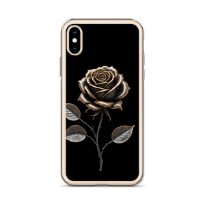 Rose Copper Art iPhone Case