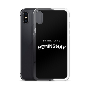 Drink Like Hemingway Clear Case for iPhone®