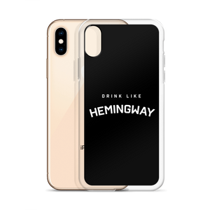 Drink Like Hemingway Clear Case for iPhone®