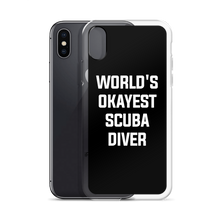 World's Okayest Scuba Diver Clear Case for iPhone®