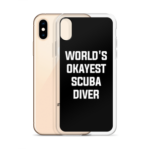 World's Okayest Scuba Diver Clear Case for iPhone®