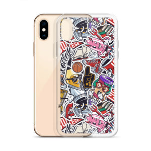 Street Art College Pattern iPhone Case