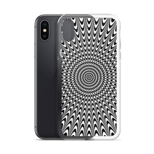 Vertigo Optical Illusion Background iPhone® Phone Case