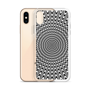 Vertigo Optical Illusion Background iPhone® Phone Case