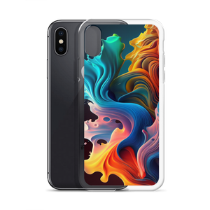 Colorful Swirl Background iPhone® Phone Case