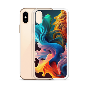 Colorful Swirl Background iPhone® Phone Case