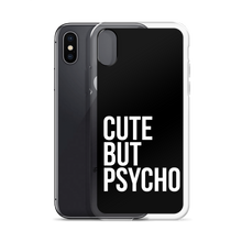 Cute But Psycho iPhone® Black Phone Case