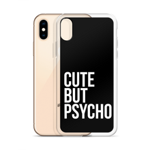 Cute But Psycho iPhone® Black Phone Case