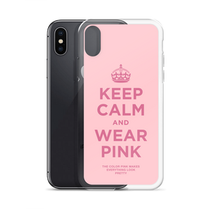 Keep Calm and Wear Pink iPhone® Phone Case