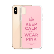 Keep Calm and Wear Pink iPhone® Phone Case