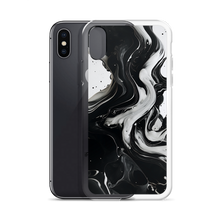 Black and White Fluid iPhone® Phone Case