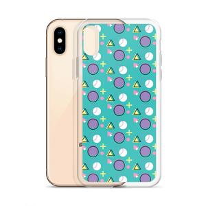 Memphis Colorful Pattern 01 iPhone® Phone Case