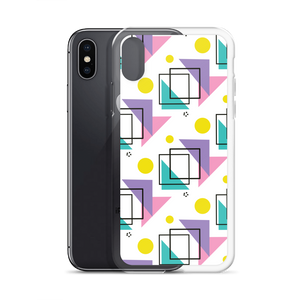 Memphis Colorful Pattern 02 iPhone® Phone Case